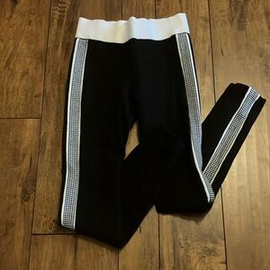 Zara Black and White Leggings